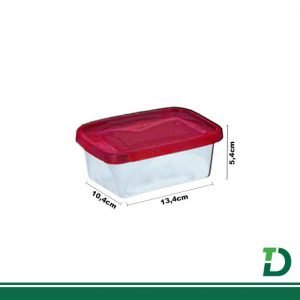 Pote Rectangular JAGUAR plástico 420ml