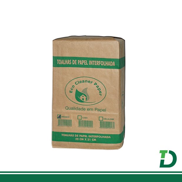 Interfolha Eco Clearner Pape 2D Branco Simples