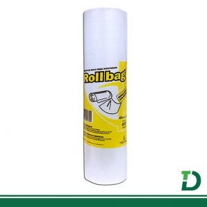 Bobina Picotada Transparente Roll Bag 40cm X 60cm c/ 400 Sacos