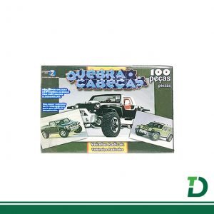 Jogo Quebra Cabeças CARROS c/ 100 Peças  