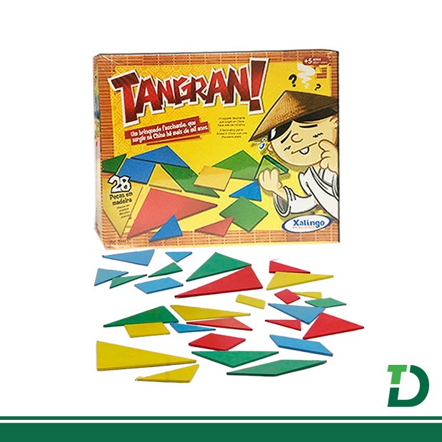 Tangran XALINGO com 28 peças de madeira Ref: 0442.1 - Imagem 2
