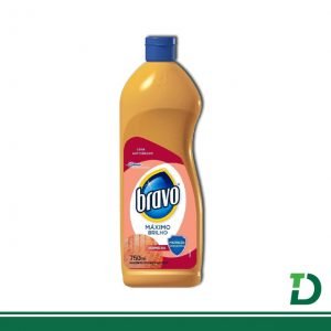 Cera Bravo Maximo Brilho Vermelha com 750ml