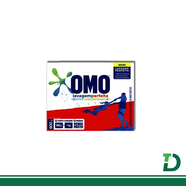 Sabão Em Pó Omo lavagem Perfeita 800g