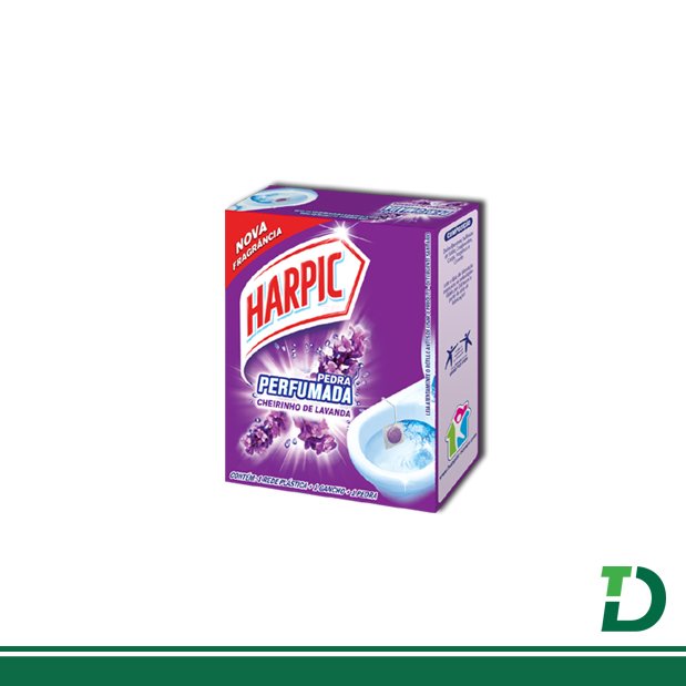 Pedra Sanitária Harpic 25g Cheiro de Lavanda