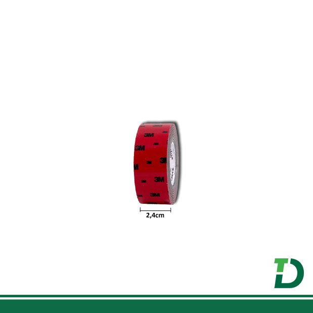 Fita Dupla Fece 3M FIXA FORTE Áreas Externas - Imagem 2