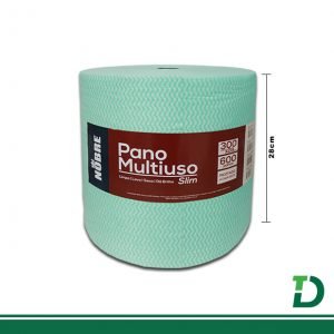 Pano Multiuso Nobre Slim 28cm x 300m Verde