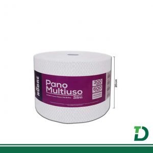 Pano Multiuso Nobre Slim 20cm x 300m Azul Branco