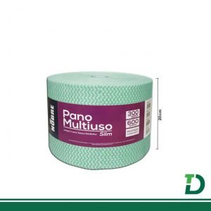 Pano Multiuso Nobre Slim 20cm x 300m Azul Verde