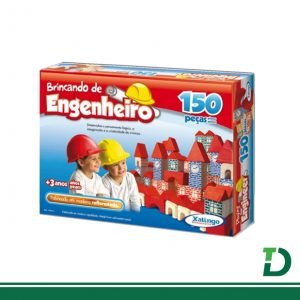 Brincando de Engenheiro 150 peças XALINGO