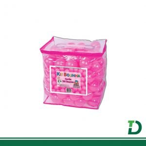 Kit Bolinha Rosa c/ 100 Unidades Ref: 420-3