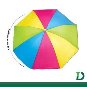 Guarda-Sol Fashion Frevo 1,60m MOR Ref: 003541