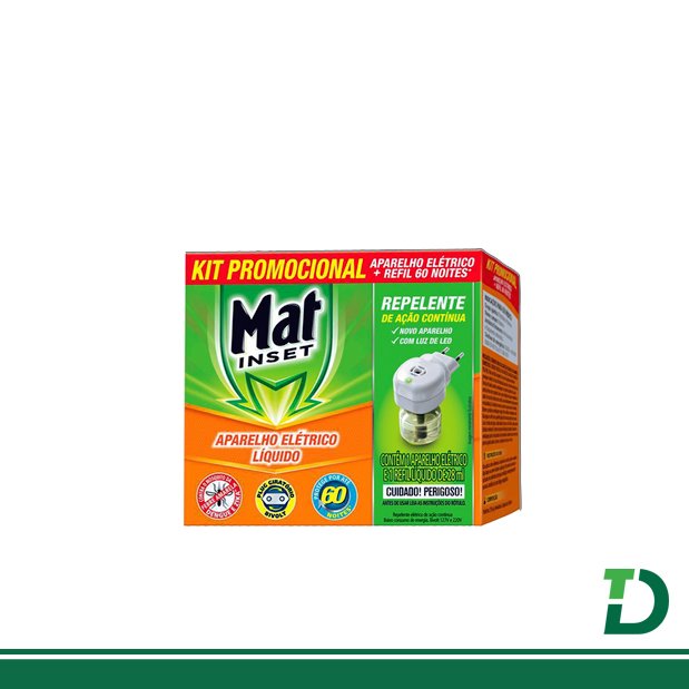 Repelente MAT INSET Aparelho Elétrico Líquido 28ml