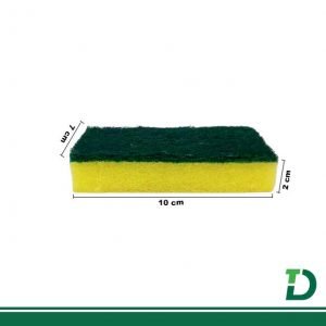 Esponja Dupla Face SuperPro Bettanin 2cmx7cmx10cm s/ Pelicula