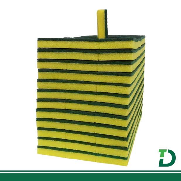 Esponja Dupla Face SuperPro Bettanin 2cmx7cmx10cm s/ Pelicula - Imagem 3